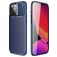 Mobigear Racing iPhone 14 Plus Hülle Flexibles TPU Backcover - Blau
