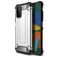 Mobigear Outdoor Samsung Galaxy A03s Hülle Hardcase Backcover Stoßfest - Silber