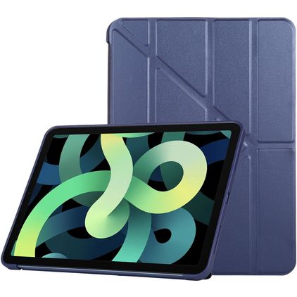 Mobigear Origami iPad Air 4 (2020) Hülle Klapphülle - Blau