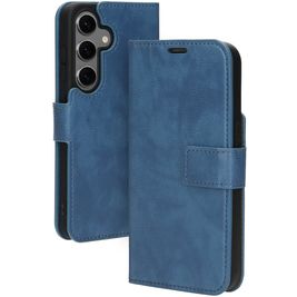 Mobiparts Classic Wallet Samsung Galaxy S24 Hülle Klapphülle Geldbörse - Steel Blue