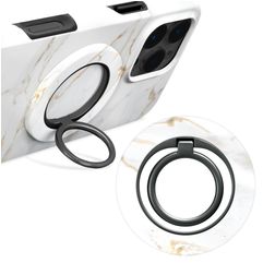 MIO Holder MagSafe Handy-Ring - White Marble Universal