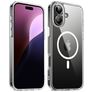 Valenta Trend Durchsichtig iPhone 16 MagSafe Hülle Hardcase Backcover - Transparent