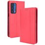 Mobigear Sensation Motorola Edge (2021) Hülle Klapphülle Geldbörse - Rot