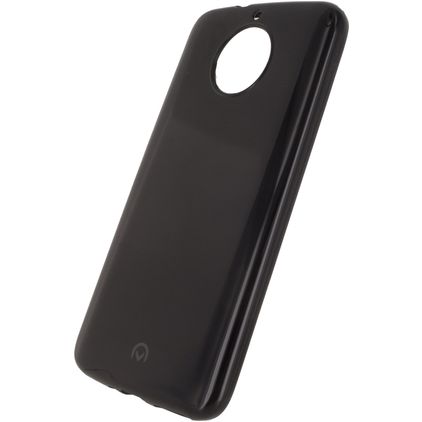 Mobilize Gelly Motorola Moto G5S Hülle Flexibles TPU Backcover - Schwarz