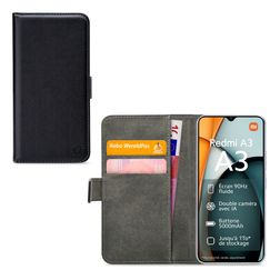 Mobilize Classic Gelly Wallet Xiaomi Redmi A3 Hülle Klapphülle Geldbörse - Schwarz