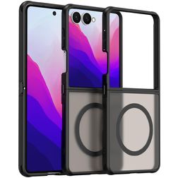 Mobigear Shockproof Samsung Galaxy Z Flip 8 MagSafe Hülle Hardcase Backcover - Schwarz