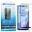 Mobigear Premium OPPO A54s Panzerglas Displayschutz - Hüllenfreundlich - Schwarz