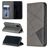 Mobigear Rhombus Slim iPhone 11 Hülle Klapphülle - Grau