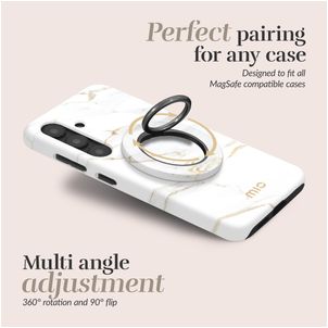 MIO Holder MagSafe Handy-Ring - White Marble Universal