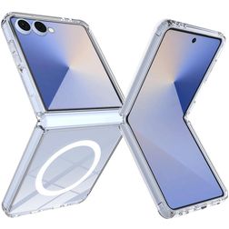 Mobigear Crystal Transparent Samsung Galaxy Z Flip 8 MagSafe Hardcase Backcover - Transparent