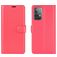 Mobigear Classic Samsung Galaxy A52 Hülle Klapphülle Geldbörse - Rot