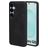 Mobiparts Classic Samsung Galaxy S25 MagSafe Hülle TPU,Kunstleder Backcover - Graphite Black