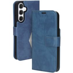 Mobiparts Classic Wallet Samsung Galaxy A55 Hülle Klapphülle Geldbörse - Steel Blue