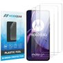 Mobigear Motorola Moto G84 Displayschutz Schutzfolie - Hüllenfreundlich (3er Pack)