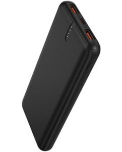 Mobiparts III Triple USB / USB-C Powerbank 10.000 mAh Power Delivery 22W - Schwarz