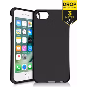 ITSkins SpectrumSolid iPhone 6 Hülle Flexibles TPU Backcover Stoßfest - Plain Black