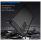 Mobigear Brushed Slim Samsung Galaxy A55 Hülle Flexibles TPU Backcover - Schwarz