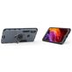 Mobigear Armor Ring Xiaomi Mi Max 3 Hülle Hardcase Backcover Stoßfest mit Ringhalter - Marineblau