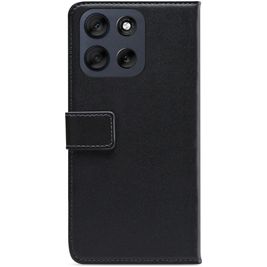 Mobilize Classic Gelly Motorola Moto G56 Hülle Klapphülle Geldbörse - Schwarz
