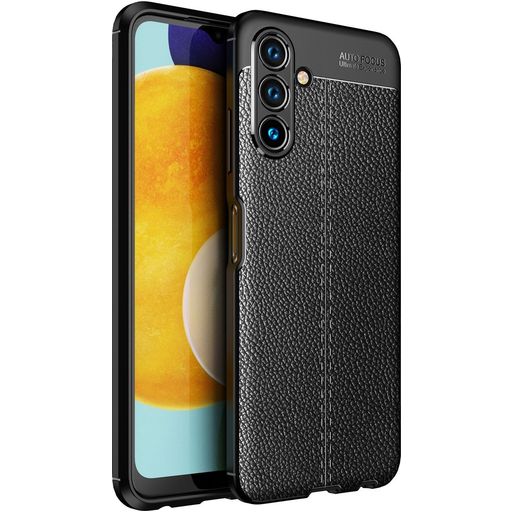Mobigear Luxury Samsung Galaxy A13 5G Hülle Flexibles TPU Backcover - Schwarz