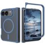 Mobigear Shockproof iPhone Duo MagSafe Hülle Hardcase Backcover - Blau