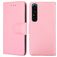 Mobigear Wallet Sony Xperia 1 IV Hülle Klapphülle Geldbörse - Pink