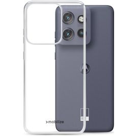 Mobilize Gelly Durchsichtig Motorola Edge 50 Neo Hülle Flexibles TPU Backcover - Transparent
