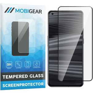 Mobigear Premium Realme GT2 Panzerglas Gehärtetes Glas Displayschutz - Hüllenfreundlich - Schwarz