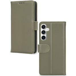 Mobilize Premium Gelly Wallet Samsung Galaxy S23 FE Hülle Klapphülle Geldbörse - Grün