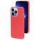Mobiparts iPhone 13 Pro Silikon Backcover - Scarlet Red