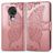 Mobigear Butterfly Nokia 6.2 Hülle Klapphülle Geldbörse - Roségold