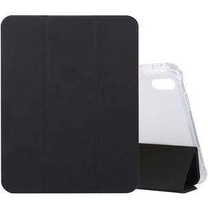 Mobigear Tri-Fold Gel iPad 10 (2022) Hülle TPU,Kunstleder Klapphülle + Stifthalter - Schwarz