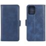 Mobigear Slim Magnet iPhone 12 Pro Hülle Klapphülle Geldbörse - Blau