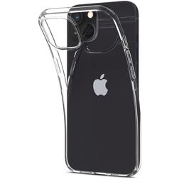 Mobigear Basics Durchsichtig iPhone 13 Hülle Flexibles TPU Backcover - Transparent