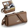 CaseMe ME30 Crossbody Handytasche - Large - Braun
