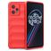 Mobigear Bumpy Realme 9 Pro Plus Hülle Flexibles TPU Backcover - Rot