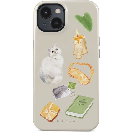 Burga Tough iPhone 15 MagSafe Hülle Hardcase Backcover Stoßfest - Soft Era