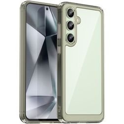 Mobigear Crystal Samsung Galaxy S24 FE Hülle Hardcase Backcover - Grün