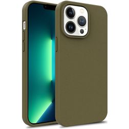 Mobigear Bio iPhone 15 Plus Hülle Umweltfreundliches Backcover - Armeegrün