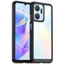 Mobigear Crystal HONOR X7A Hülle Hardcase Backcover - Schwarz