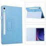 Mobigear Classic Samsung Galaxy Tab S11 Hülle Klapphülle + Stifthalter - Blau