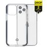 Mobilize Shatterproof iPhone 12 Pro Hülle Hardcase Backcover Stoßfest - Transparent / Schwarz
