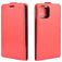 Mobigear iPhone 12 Mini Hülle Flipcase - Rot