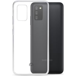 Mobilize Gelly Durchsichtig Samsung Galaxy A03s Hülle Flexibles TPU Backcover - Transparent