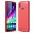 Mobigear Brushed Slim HONOR Note 10 Hülle Flexibles TPU Backcover - Rot