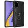 Mobigear Armor Ring Samsung Galaxy A51 Hülle Hardcase Backcover Stoßfest mit Ringhalter - Schwarz