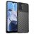 Mobigear Groove Motorola Moto E22 Hülle Flexibles TPU Backcover - Schwarz