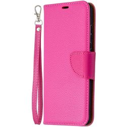 Mobigear Excellent Samsung Galaxy S20 FE Hülle Klapphülle Geldbörse - Magenta