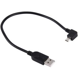 Mobigear USB-A auf Micro USB Kabel 0,3 m - Schwarz