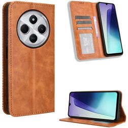 Mobigear Sensation Xiaomi Redmi 14C Hülle Klapphülle Geldbörse - Braun